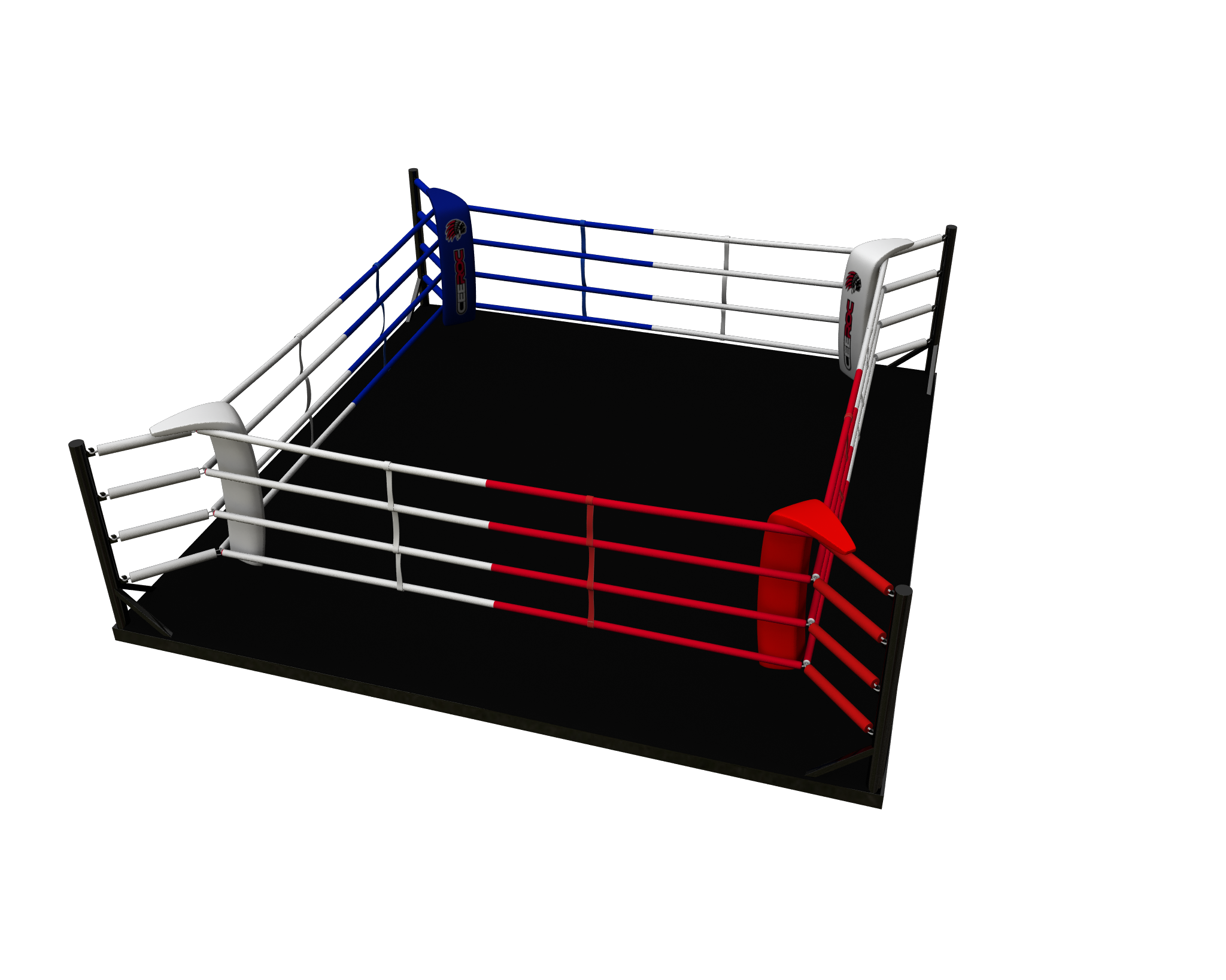 CEEROC  SUPREME  Boxring 5x5 Meter 4 Ringseile