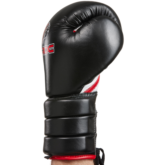 Abverkauf >> Profi Boxhandschuhe CREEK  Leder mit Schnürung 10 OZ 