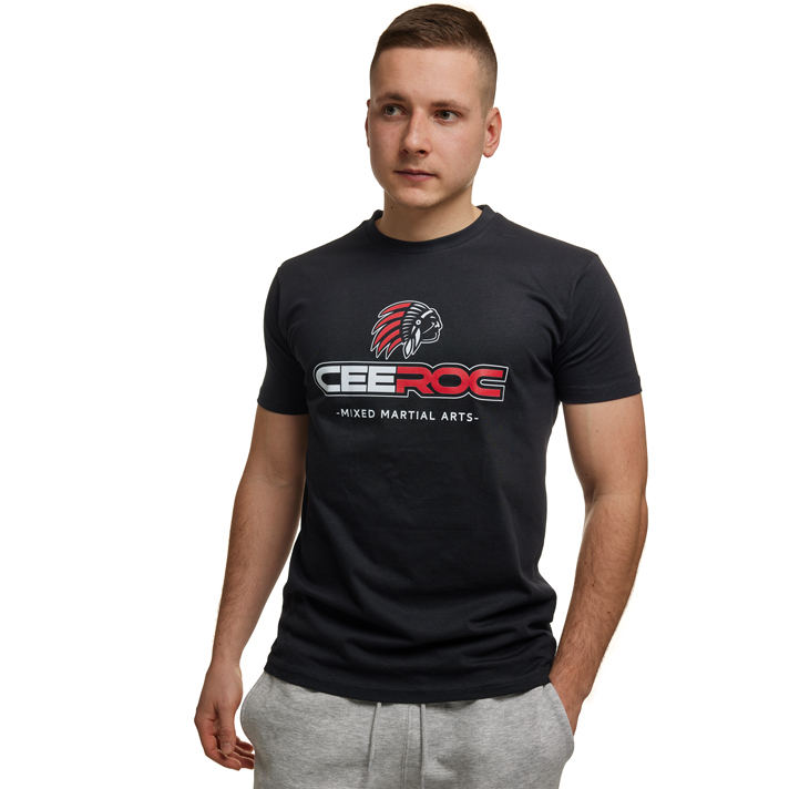 CEEROC MMA T-Shirt  Black/Red