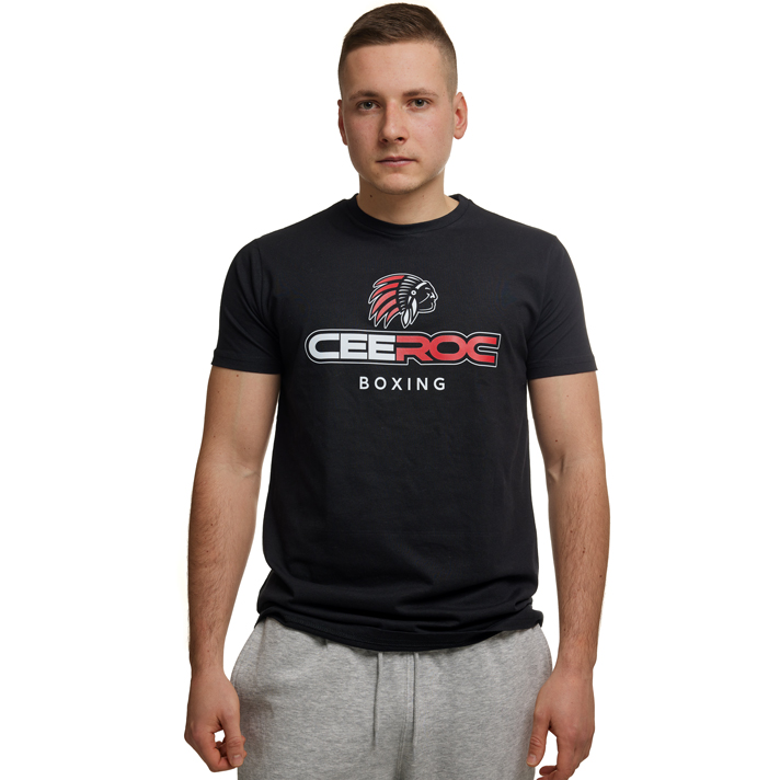CEEROC Boxing T-Shirt  Black/Red