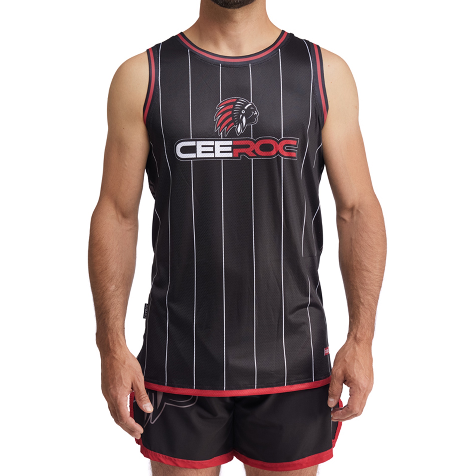 CEEROC  Fighter Funktion Tank Top  Tribe  black-red