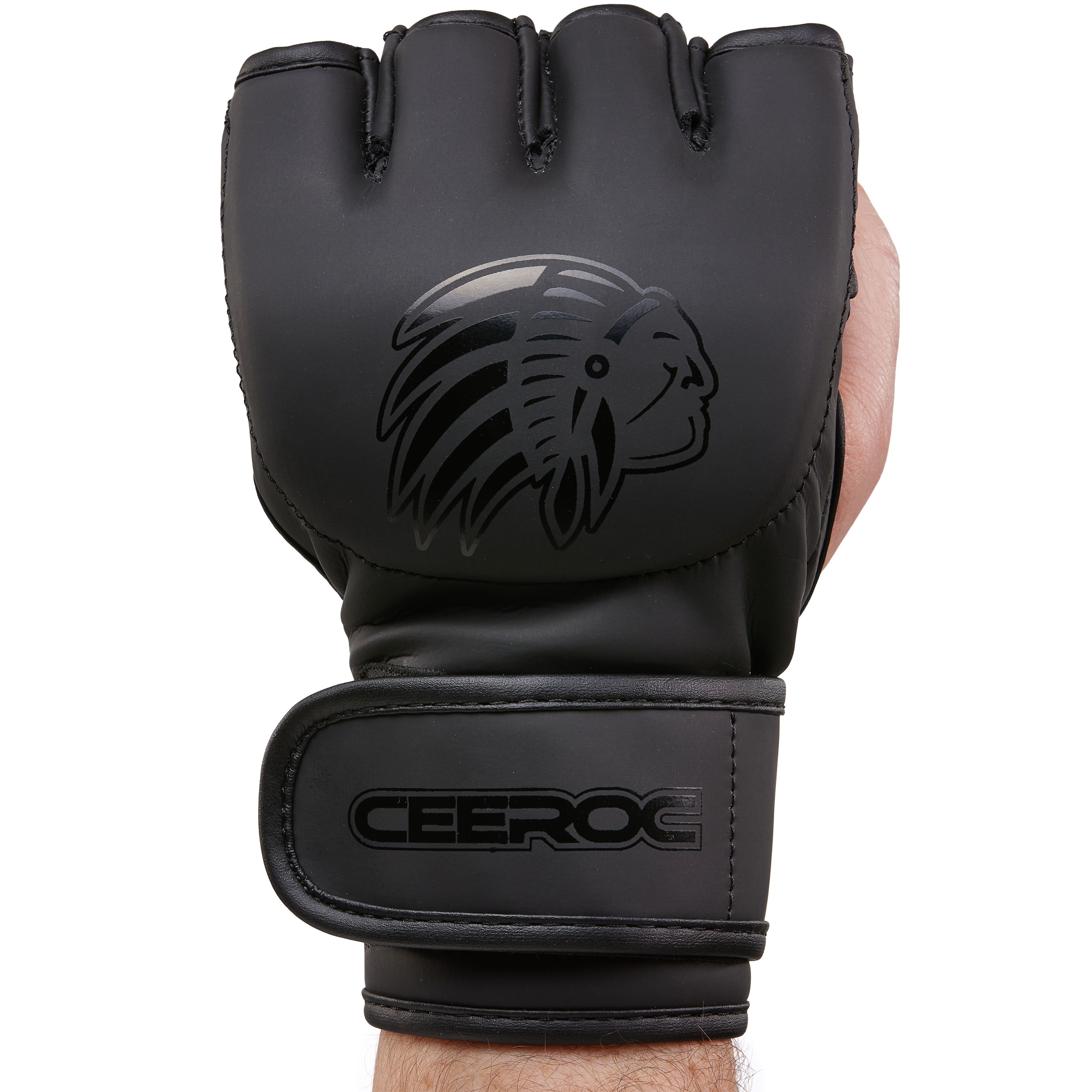 MMA Handschuhe Black Mamba ohne Daumen