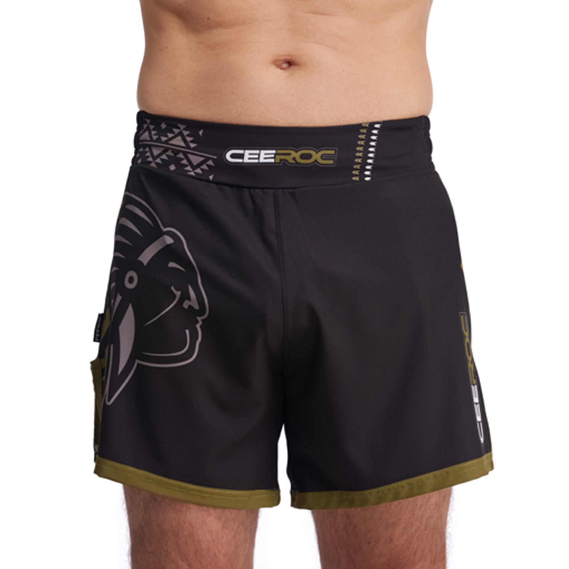 CEEROC MMA Fightshort Tribe Olive