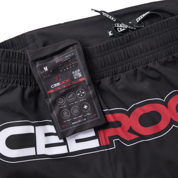 CEEROC MMA Fightshort Tribe BlackRed